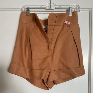 Shona Joy; Linen Shorts; XS, 00/0, AUS 6